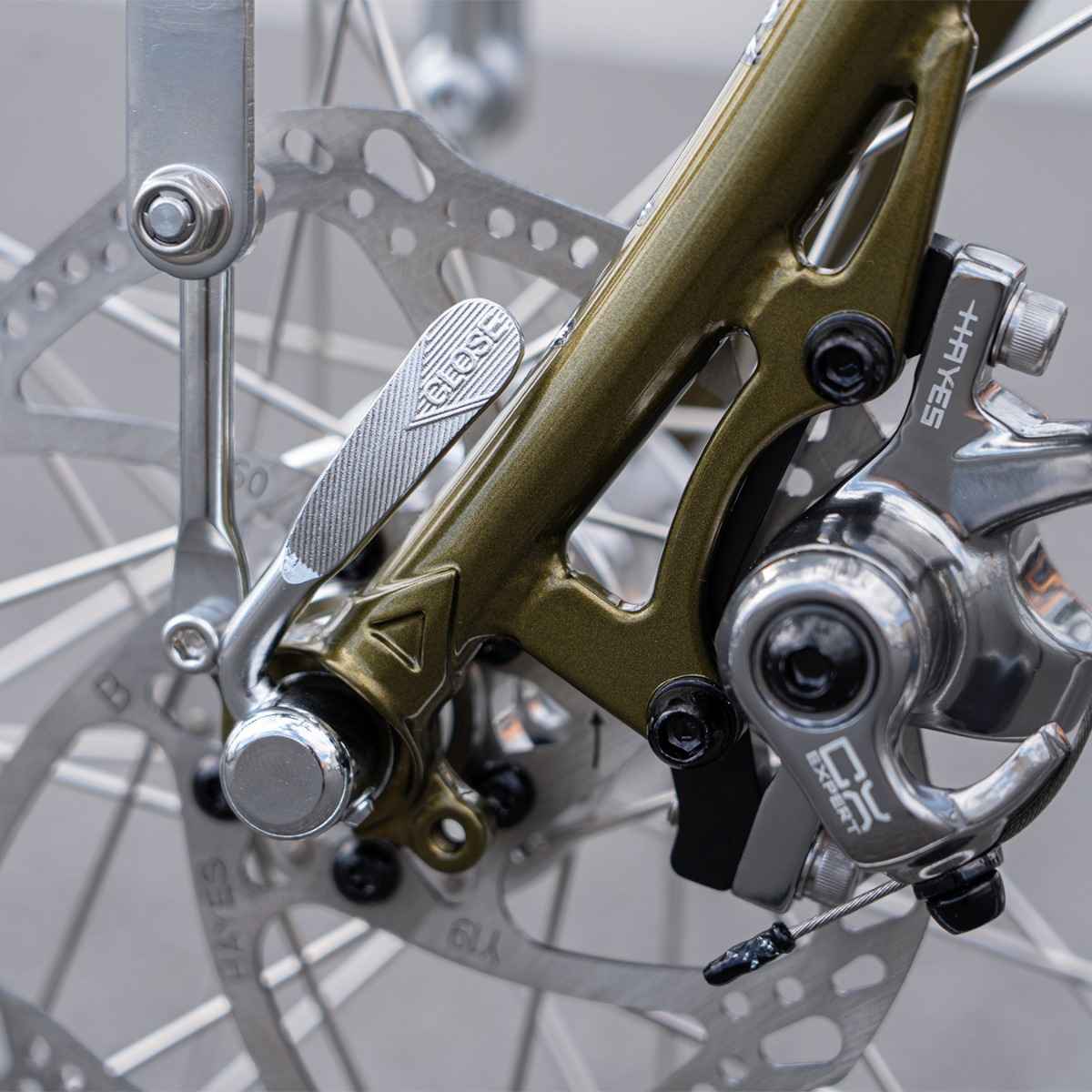 BLUE LUG - Quick release skewer (silver)