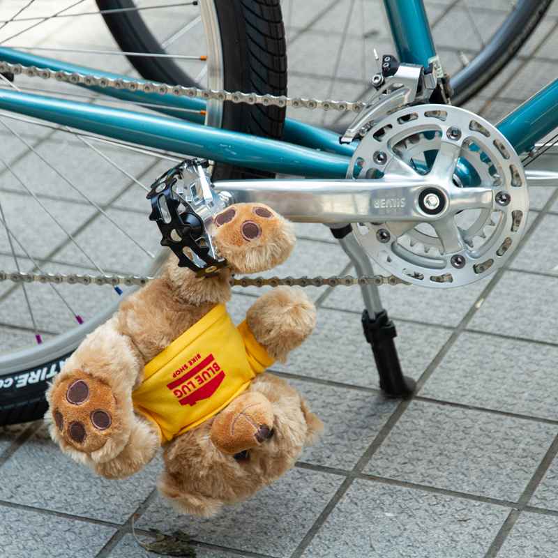 Bluelug x MKS - XC-III bear trap pedal (silver)