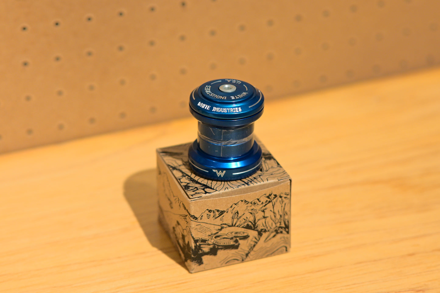 White Industries - EC34/EC34 Headset (blue)