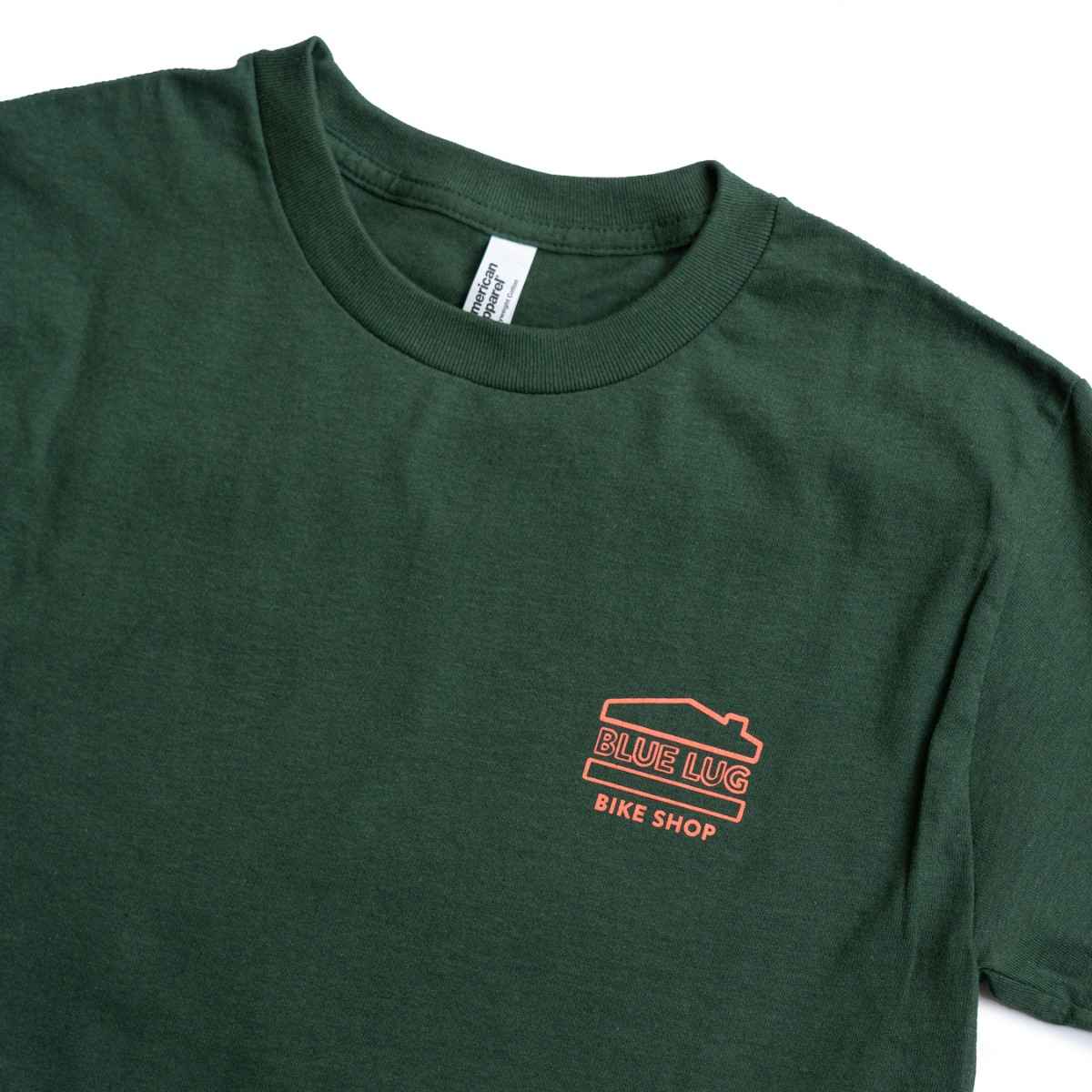 BLUE LUG - All-Star shop t-shirt (forest green)