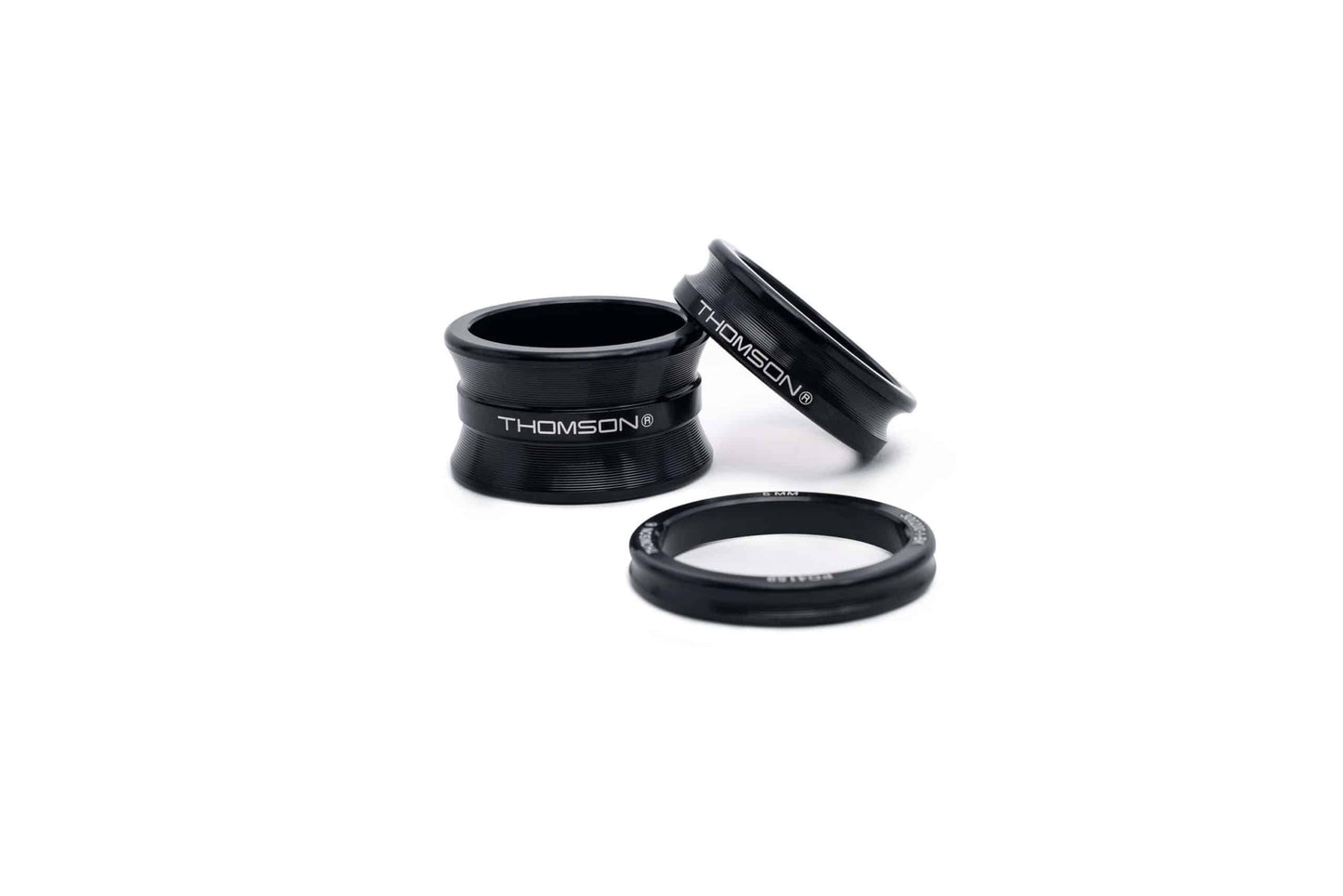 Thomson - Spacer Kit 1-1/8" (black)