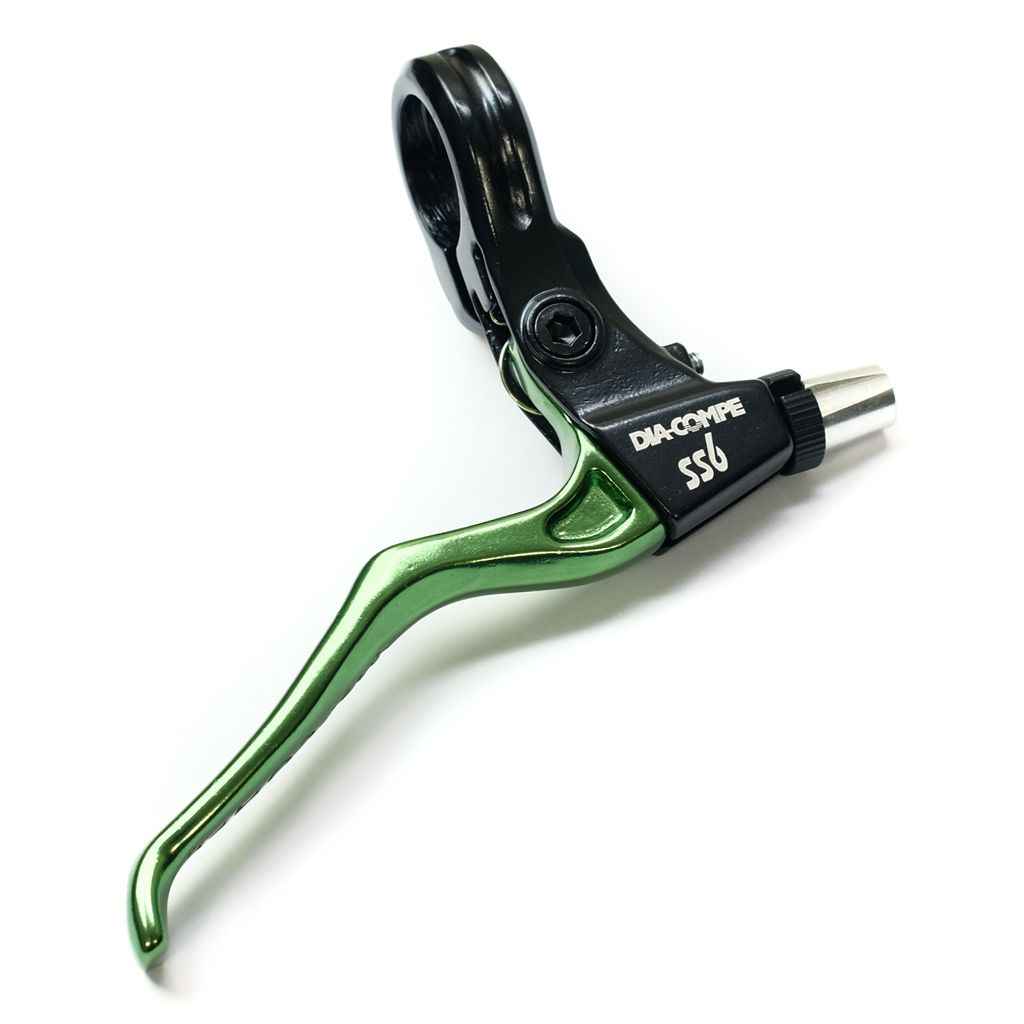 Dia-Compe x Bluelug - SS-6 Brake Lever (green/black)