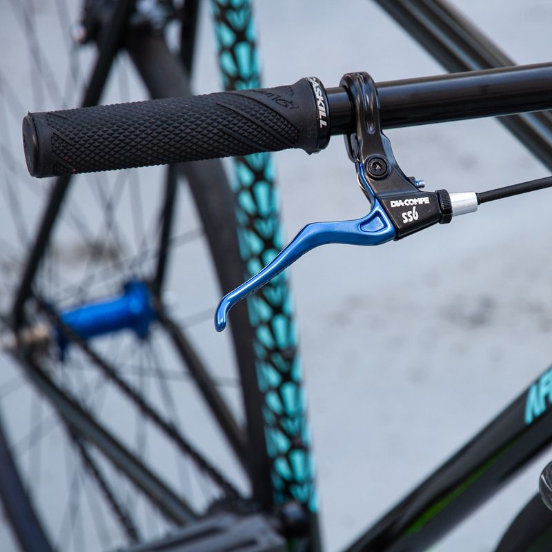 Dia-Compe x Bluelug - SS-6 Brake Lever (blue/black)