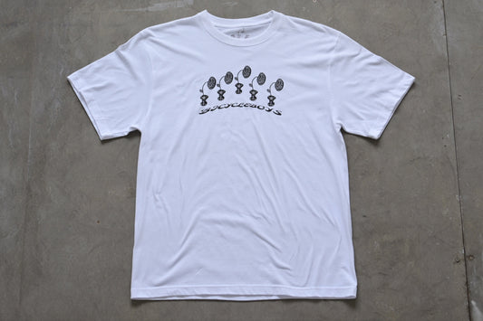 Bicycleboys - Tribal T-shirt (white)