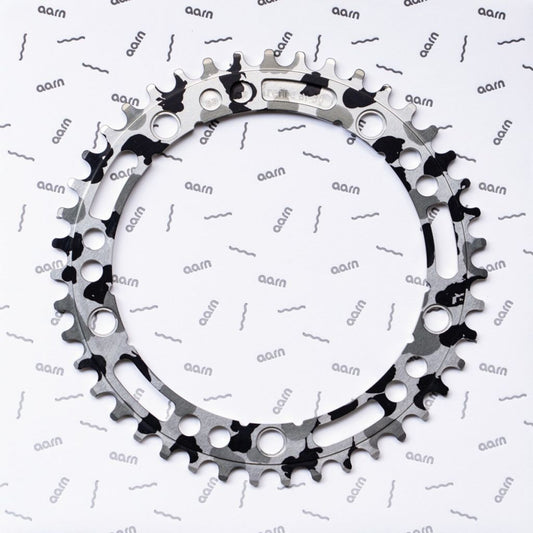 AARN - Tracklocross Chainring 43T (camo black / white)