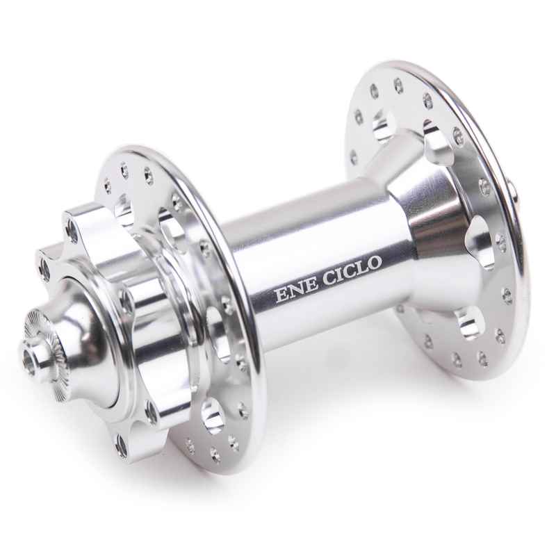 ENE CICLO - Touring Disc hub 100/135mm pair (silver)