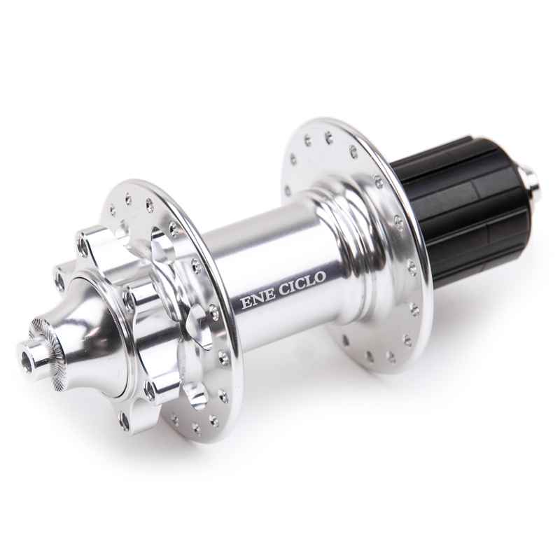 ENE CICLO - Touring Disc hub 100/135mm pair (silver)