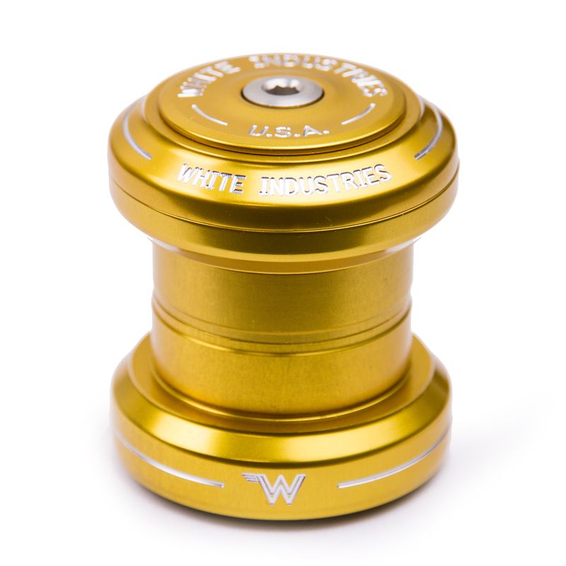 White Industries - 1-1/8" headset (gold)