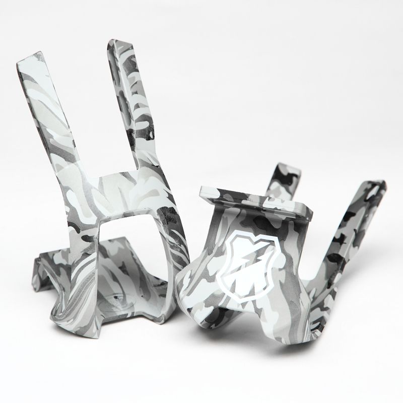 MASH - Nylon Double Toe Clips  (black drip camo)