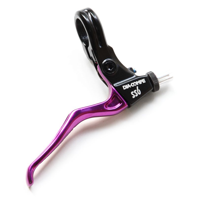 Dia-Compe x Bluelug - SS-6 Brake Lever (purple/black)