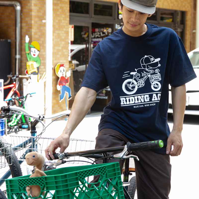 BLUE LUG - Riding ace t-shirt (navy)