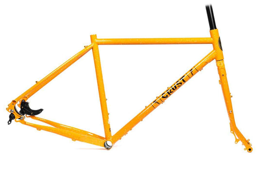 Crust Bikes - Evasion Steel (orange & gray speckle'd)