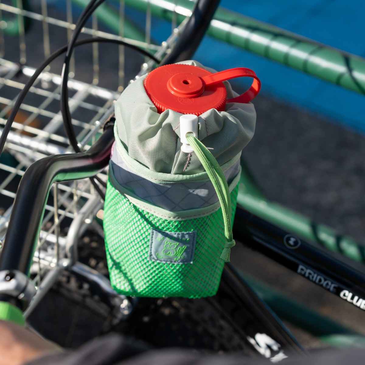 BLUE LUG - Stem pouch (x-pac pink/mesh beige)
