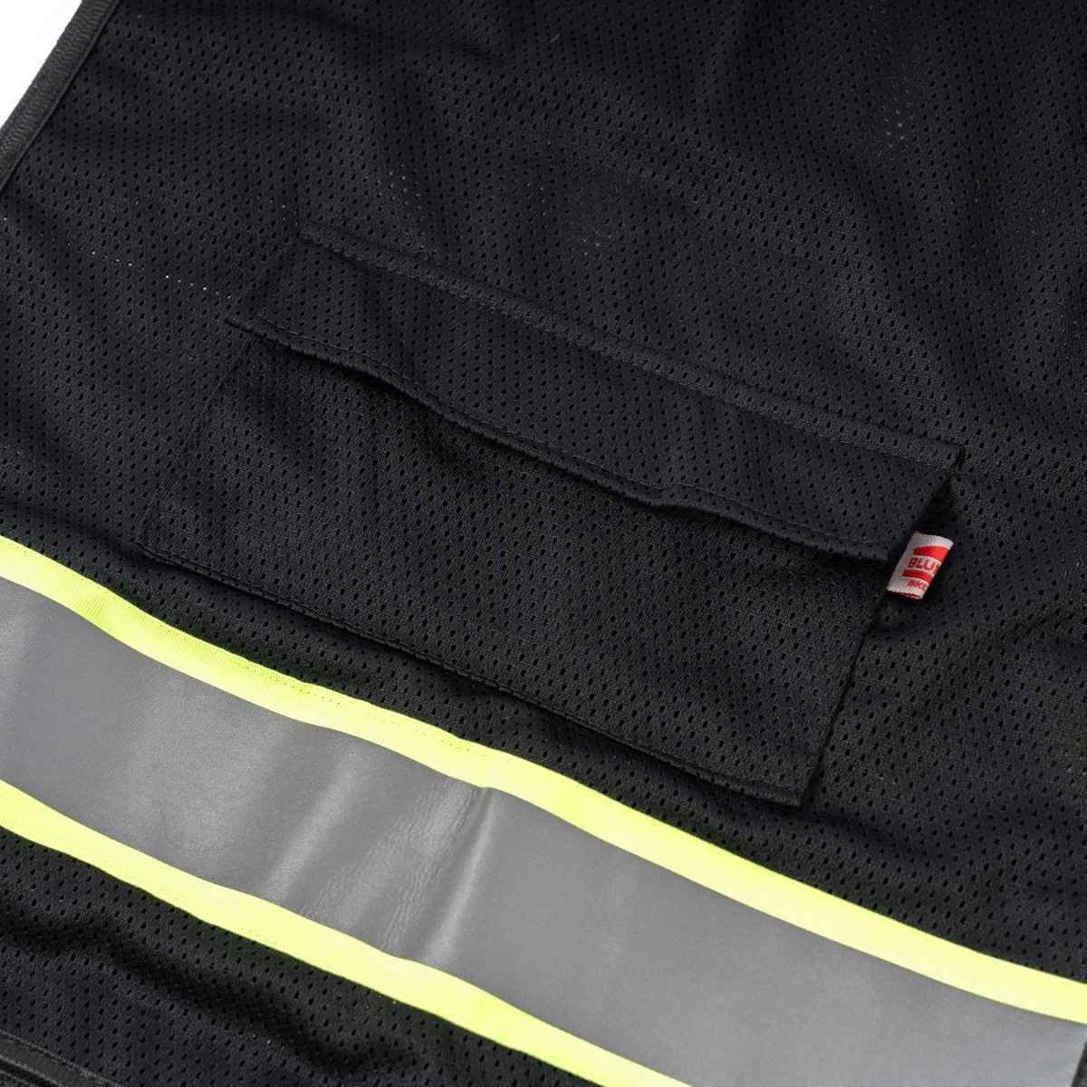 BLUE LUG - kangaroo safety vest (black)