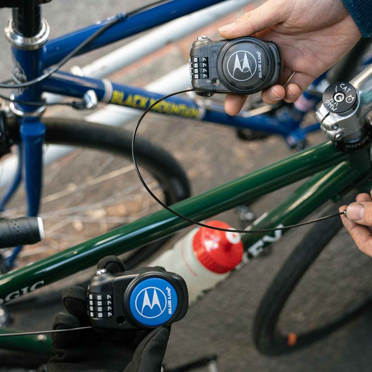 BLUE LUG - Mobile Lock (black)