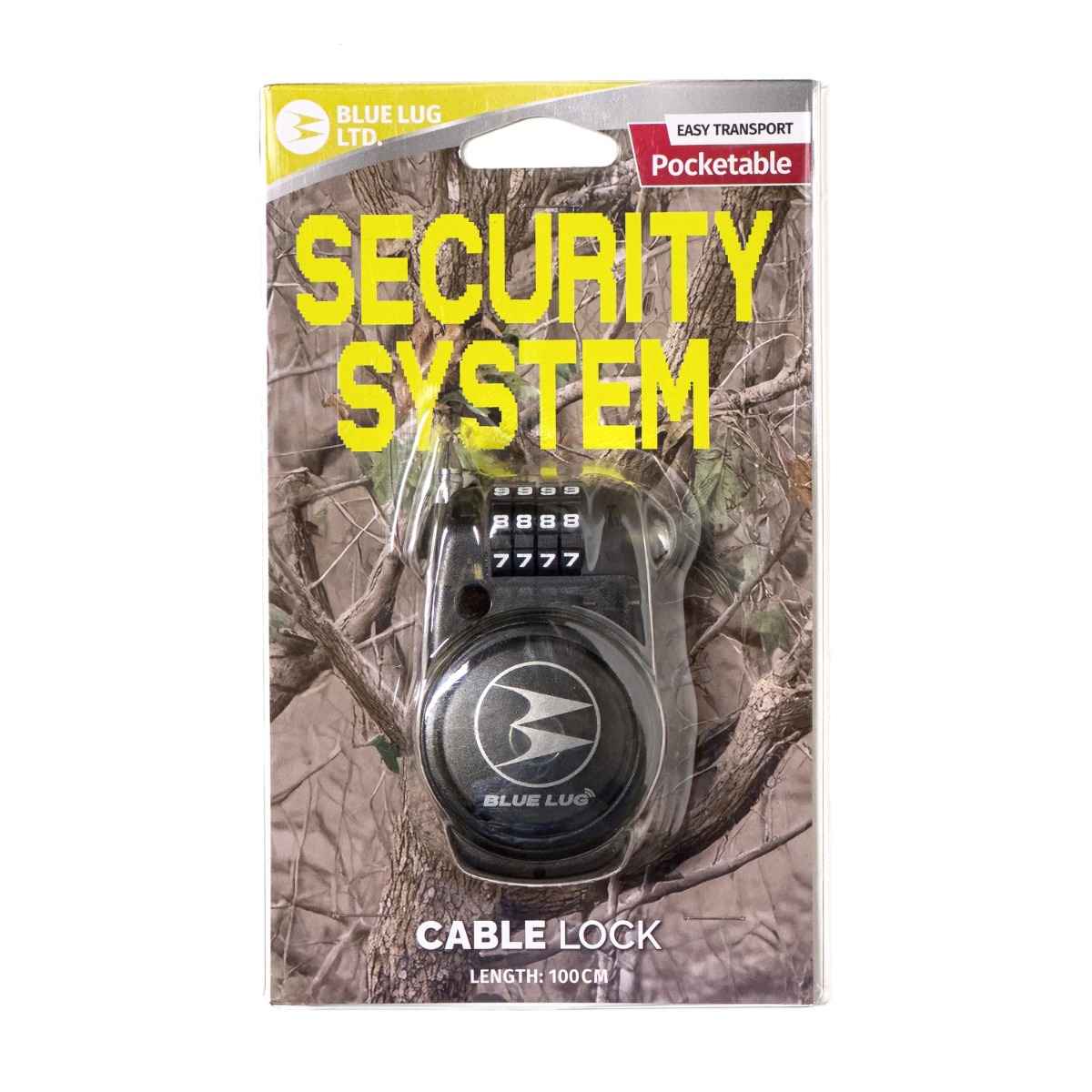 BLUE LUG - Mobile Lock (black)
