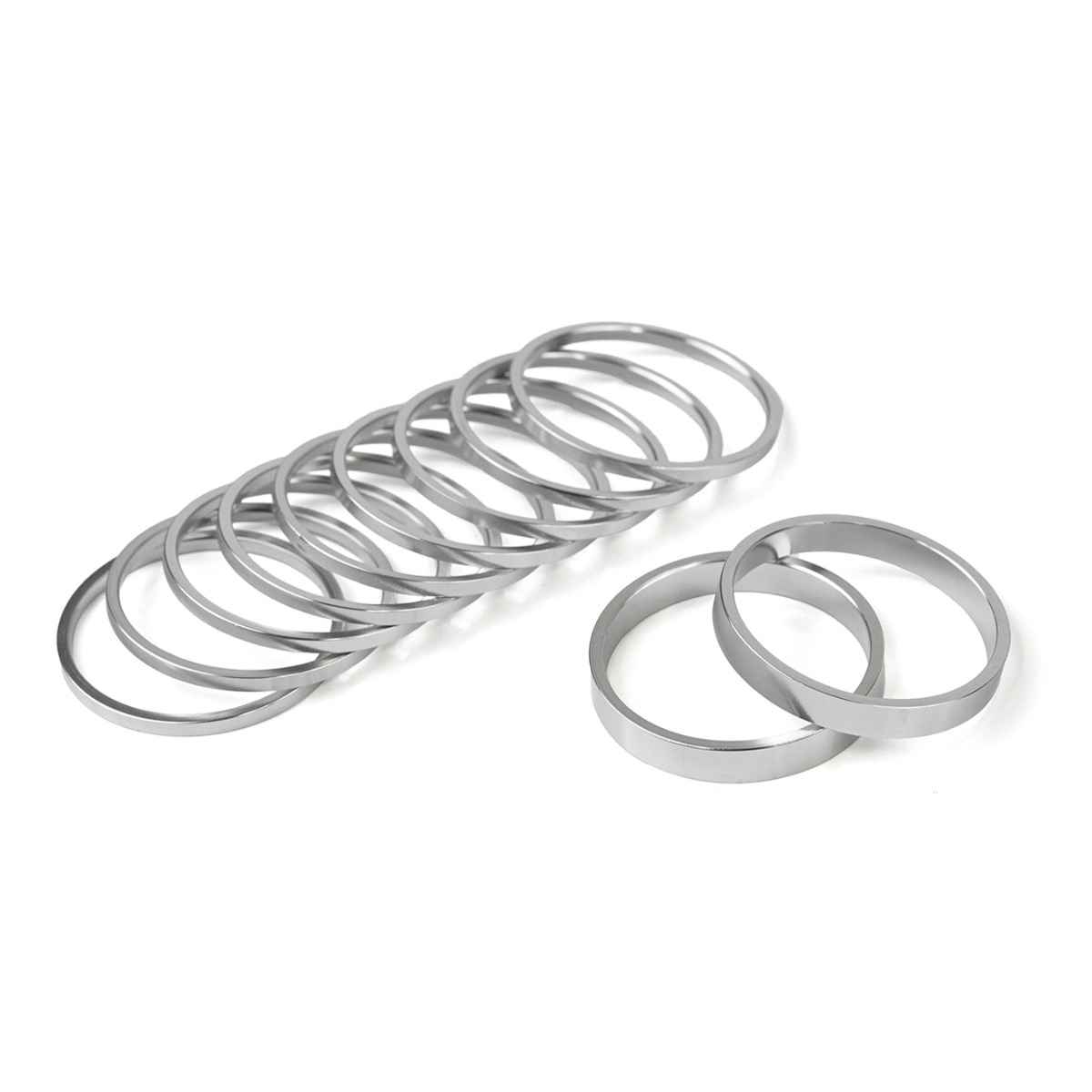 FAIRWEATHER - Single Speed spacer kit (silver/18t)