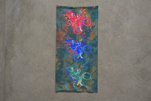 SlowSquad - Mamachari Fire Bandana (green)