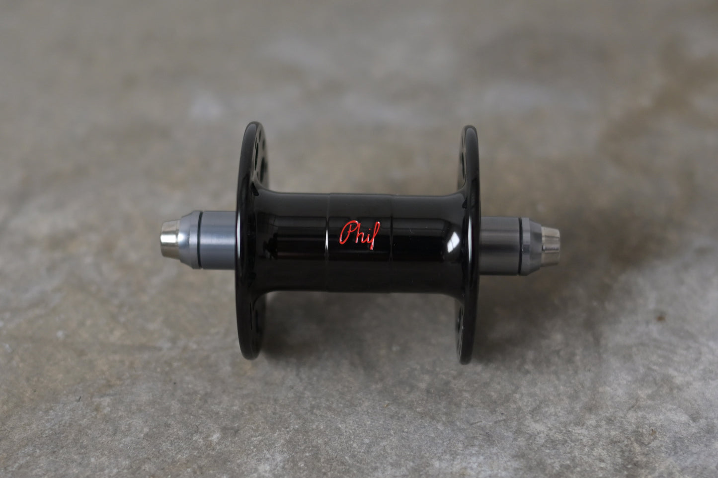 Philwood - Hight Flange Hub Front Track Pro (black)