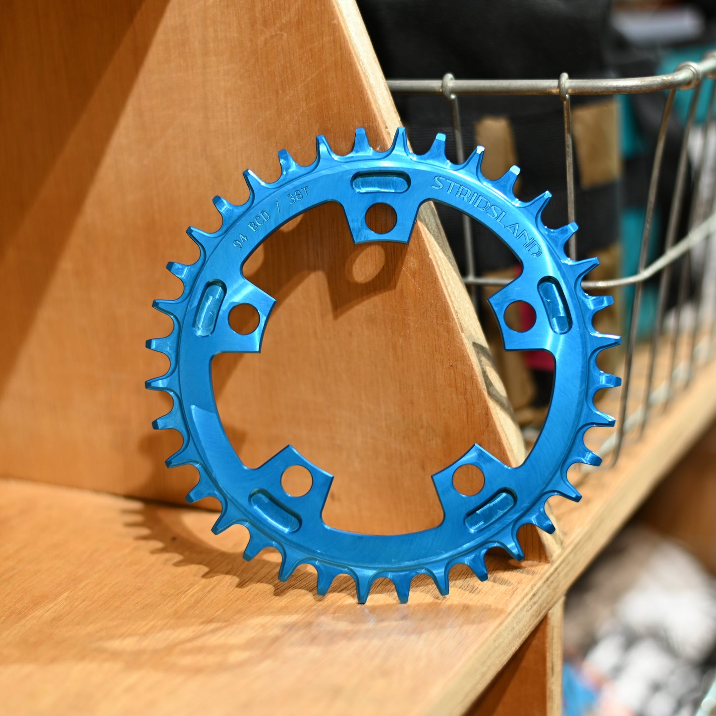 Stridland - 94BCD Chainring (blue)
