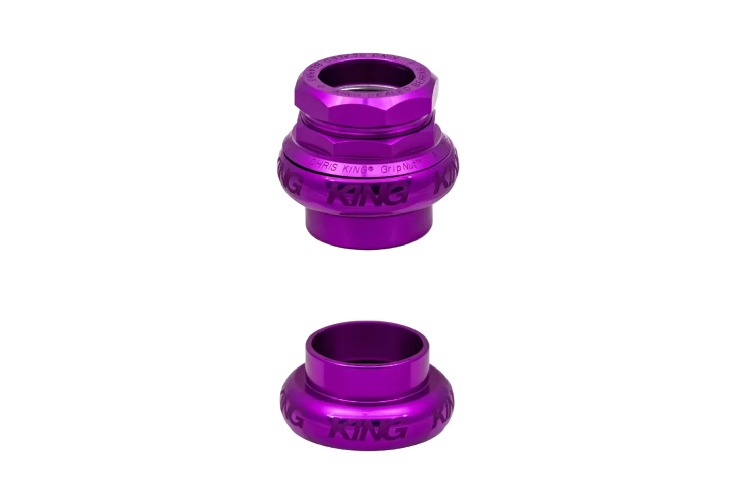 Chris King - Gripnut 1" (3D Violet Sotto Voce)