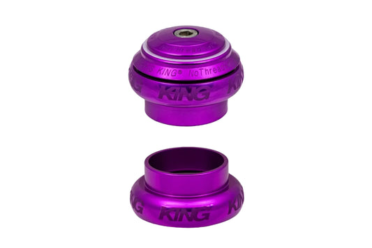 Chris King - NoThreadSet 1-1/8" (3D Violet Sotto Voce)
