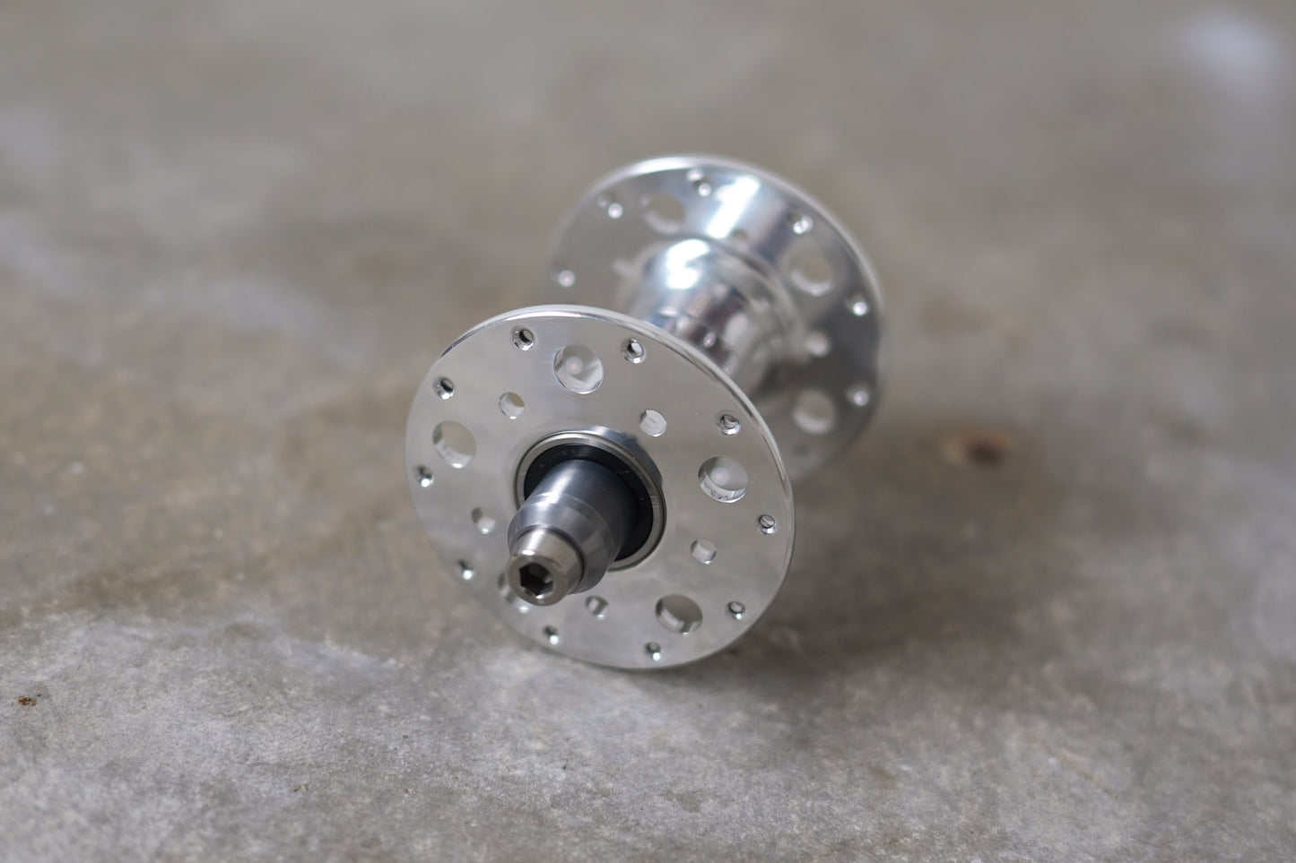 Philwood - Hight Flange Hub Front Track Pro (silver)