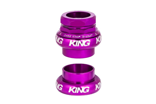Chris King - Gripnut 1-1/8" (3D Violet)
