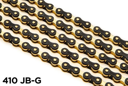 Izumi - 410 Jetblack Track Chain (gold/black)