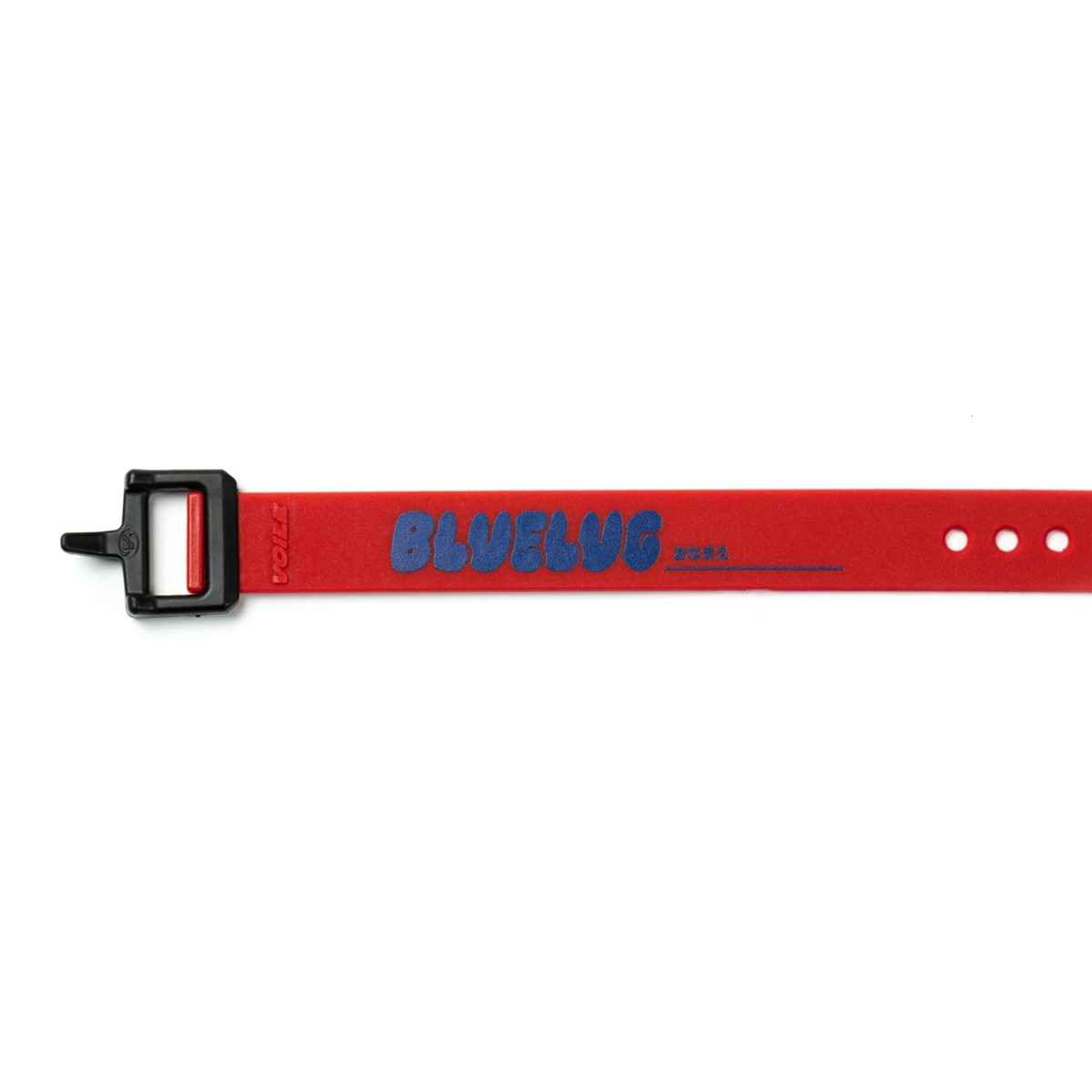 BLUE LUG - nylon buckle strap 15inch (red/blue)