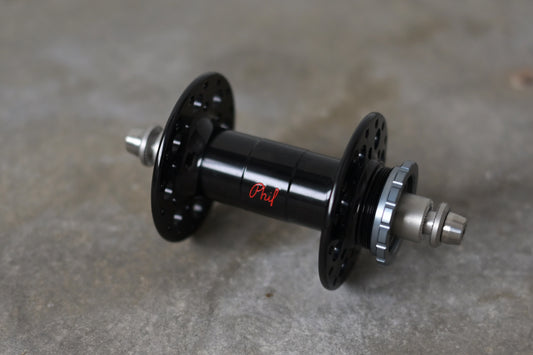 Philwood - Hight Flange Hub Rear Track Pro Single Fixed (black)