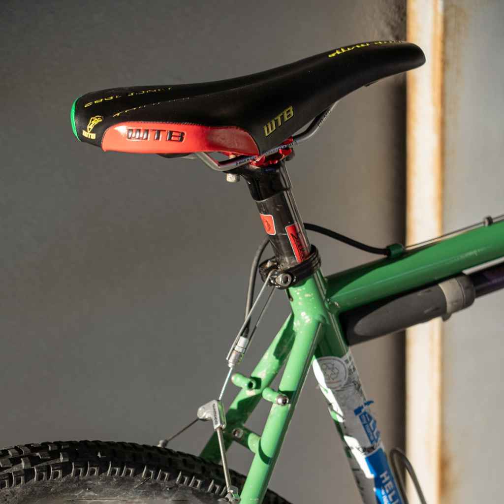 WTB x Bluelug - Silverado race saddle (rasta)