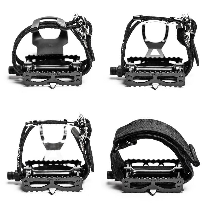 MKS x MASH stream wide pedal (all black)