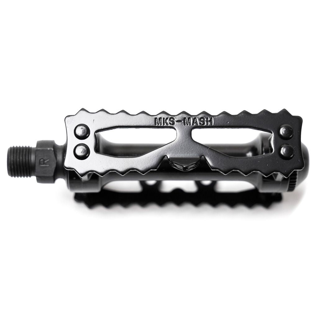 MKS x MASH stream wide pedal (all black)