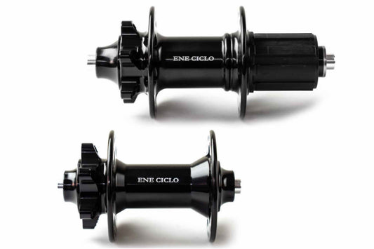 ENE CICLO - Touring Disc hub 100/135mm pair (black)