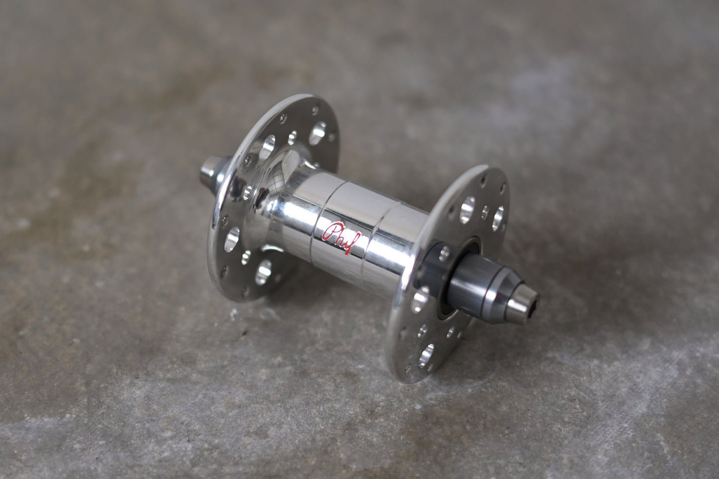 Philwood - Hight Flange Hub Front Track Pro (silver)