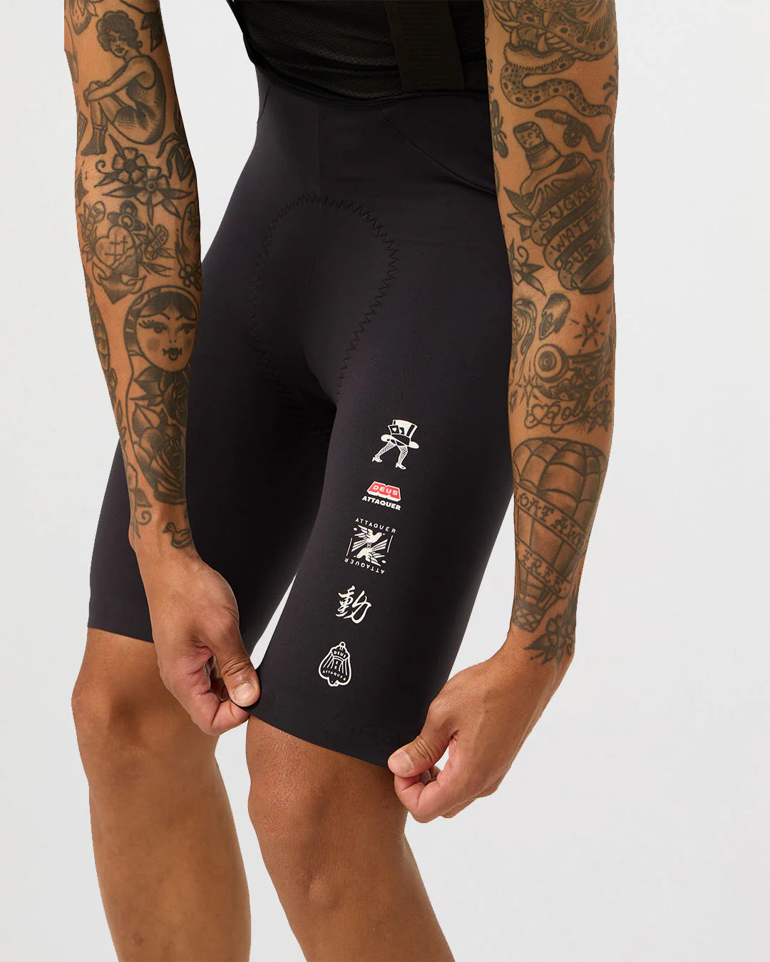 Deus Ex x Attaquer - Rose Bib Short Men