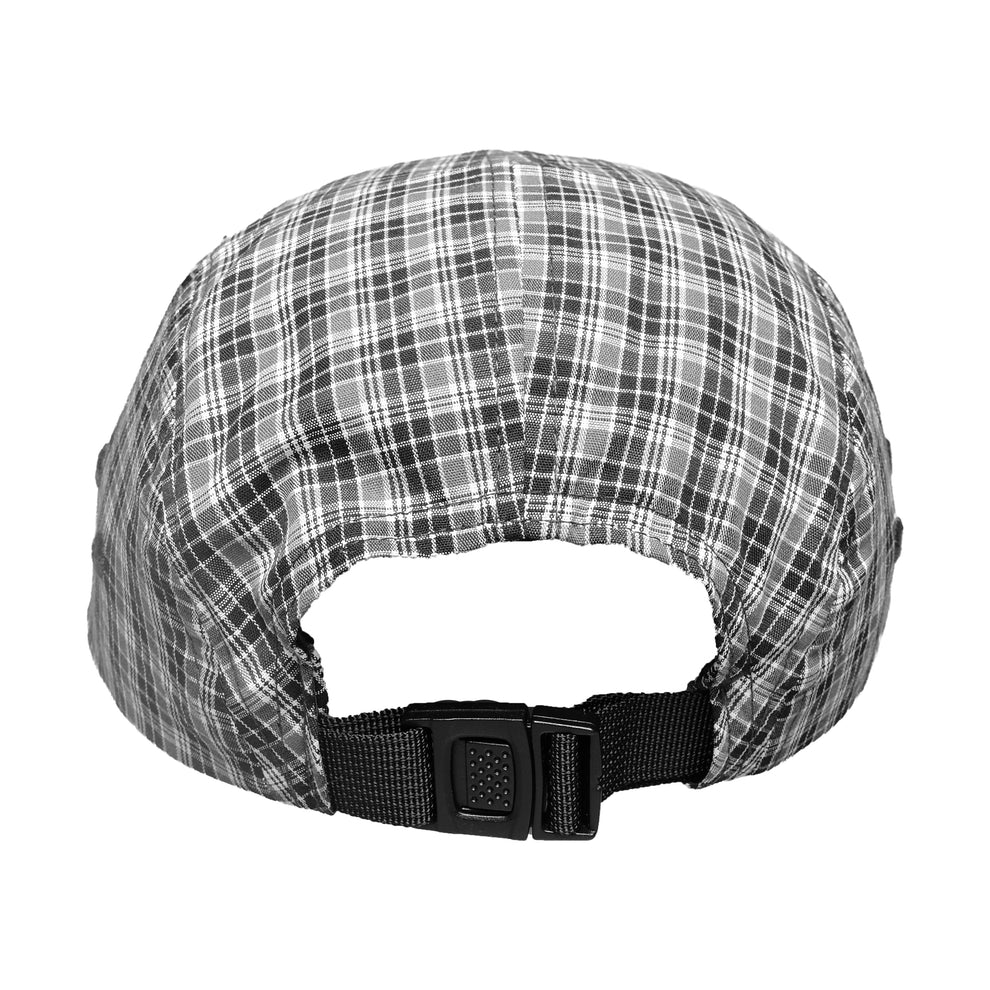 108WAREHOUSE - Plaid 5PAN Cap (black/grey)