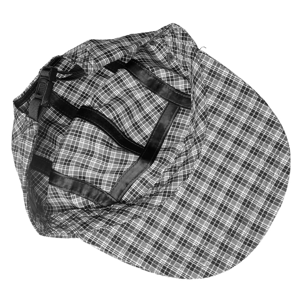 108WAREHOUSE - Plaid 5PAN Cap (black/grey)