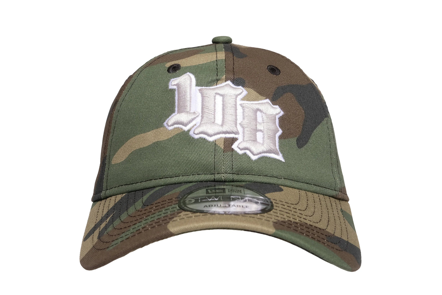 108WAREHOUSE x New Era - 9TWENTY Team Logo Cap (woodland camo)