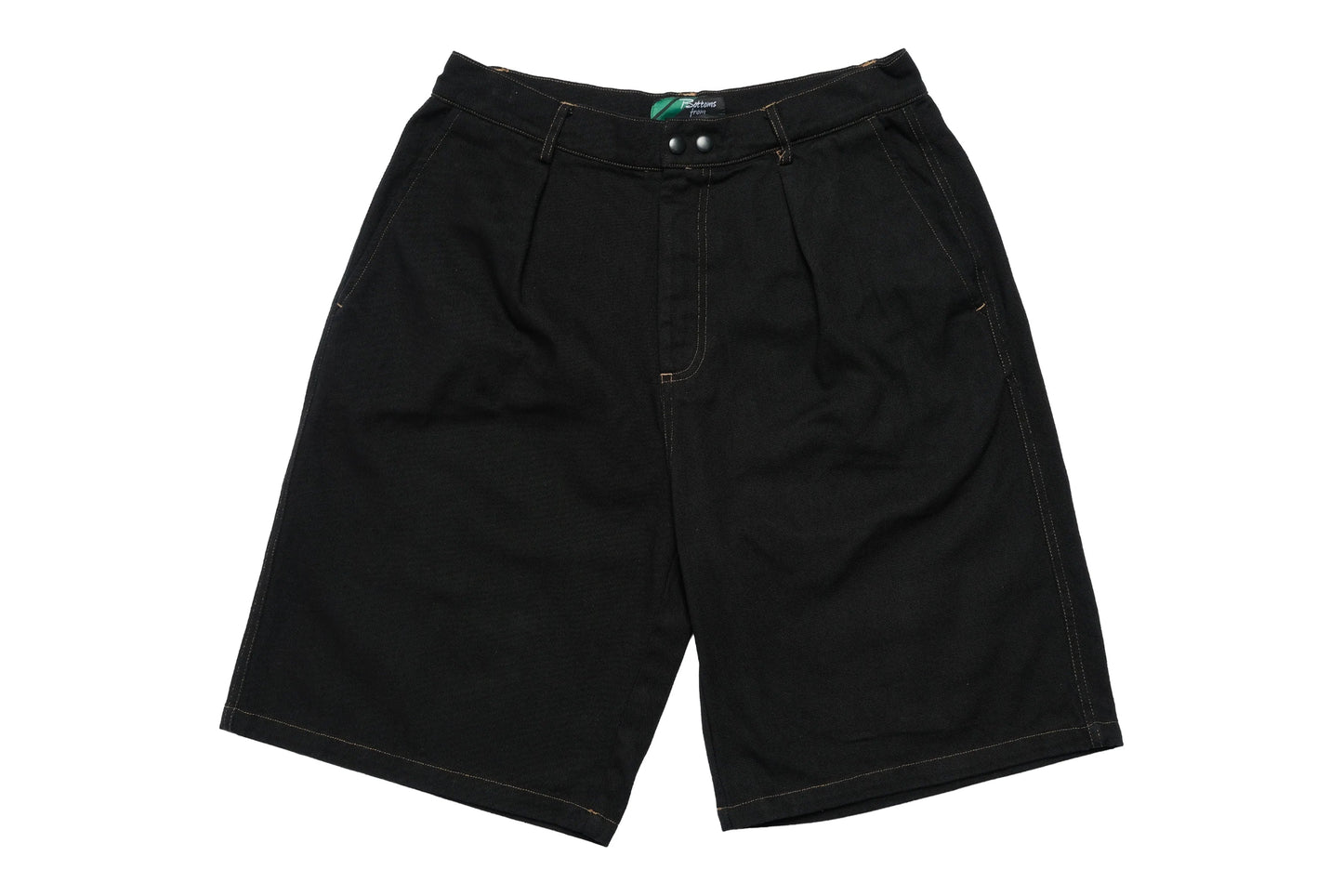 108WAREHOUSE - Big Twill Shorts (black over-dyed)