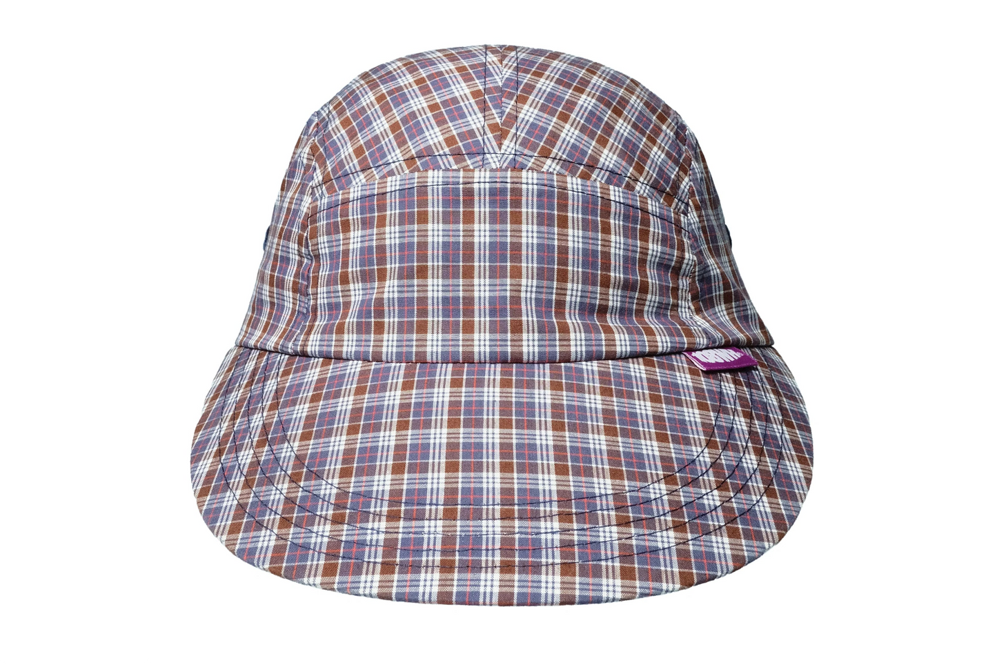 108WAREHOUSE - Plaid 5PAN Cap (multi)