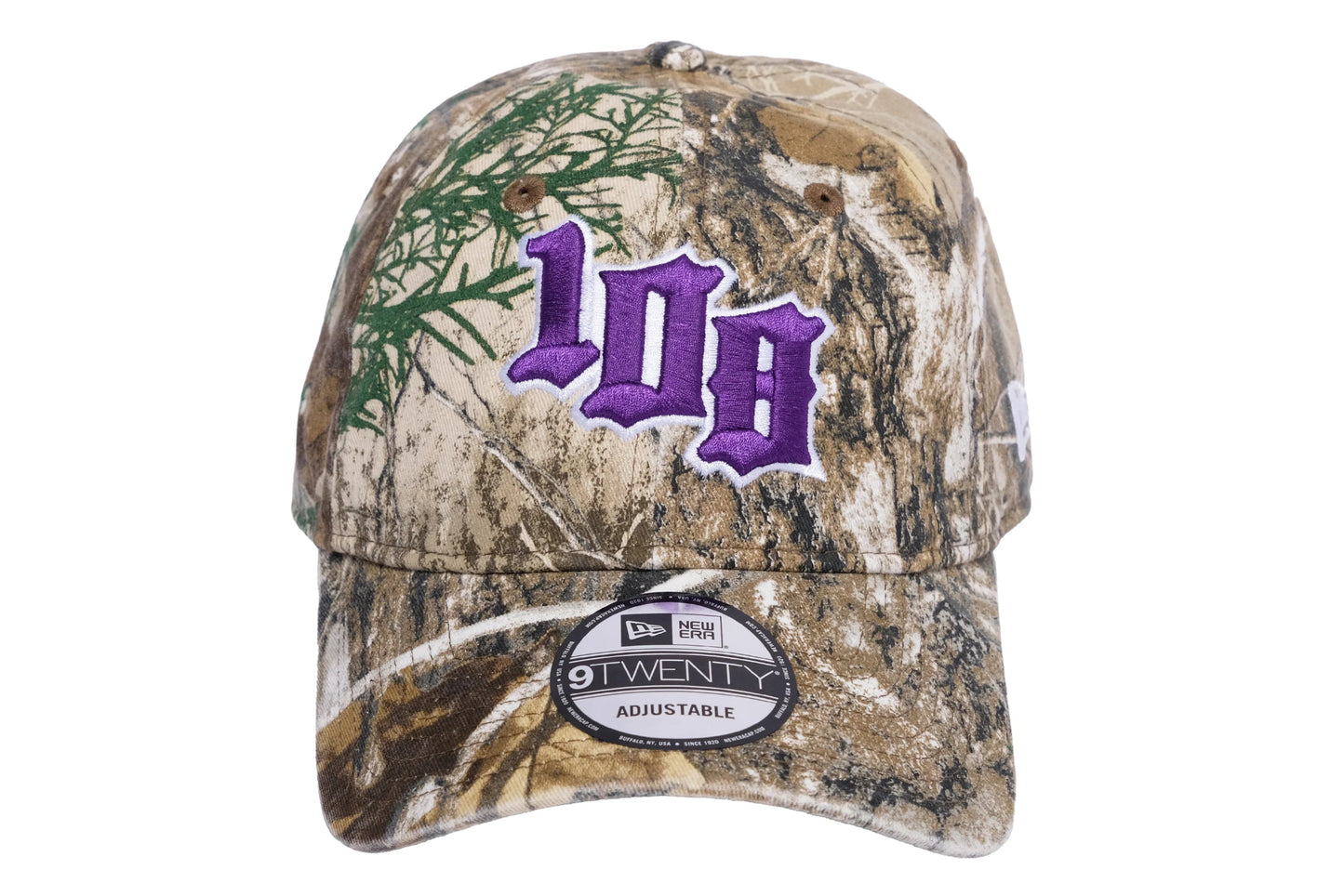 108WAREHOUSE x New Era - 9TWENTY Team Logo Cap (realtree camo purple)