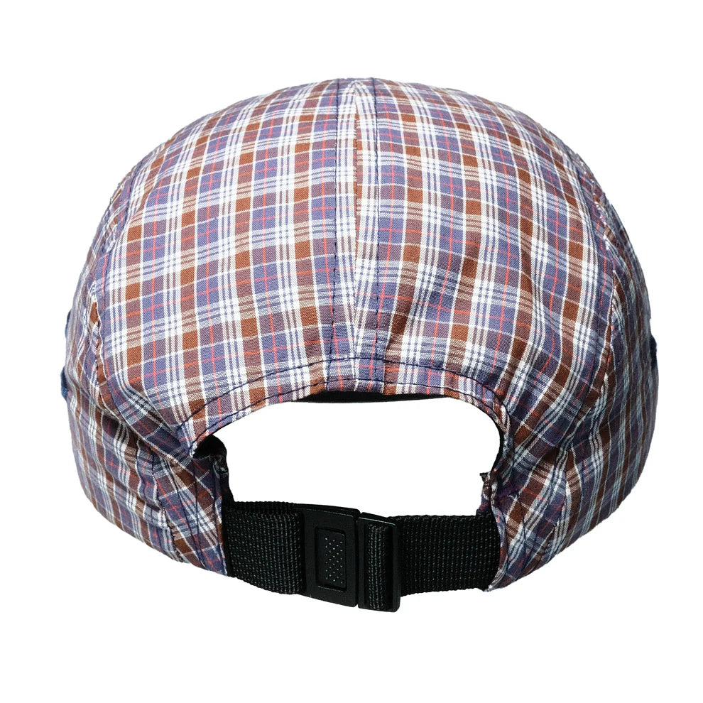 108WAREHOUSE - Plaid 5PAN Cap (multi)