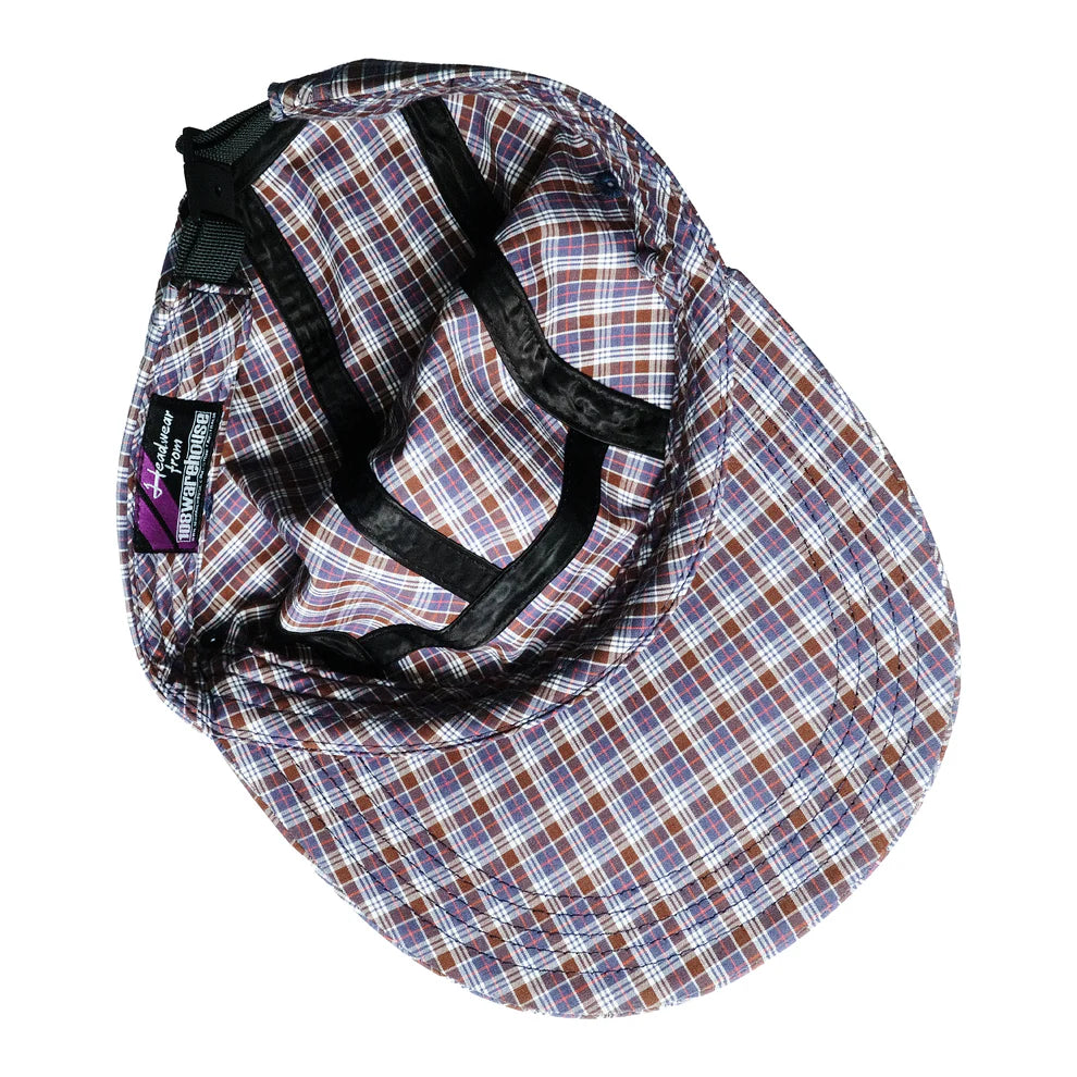 108WAREHOUSE - Plaid 5PAN Cap (multi)