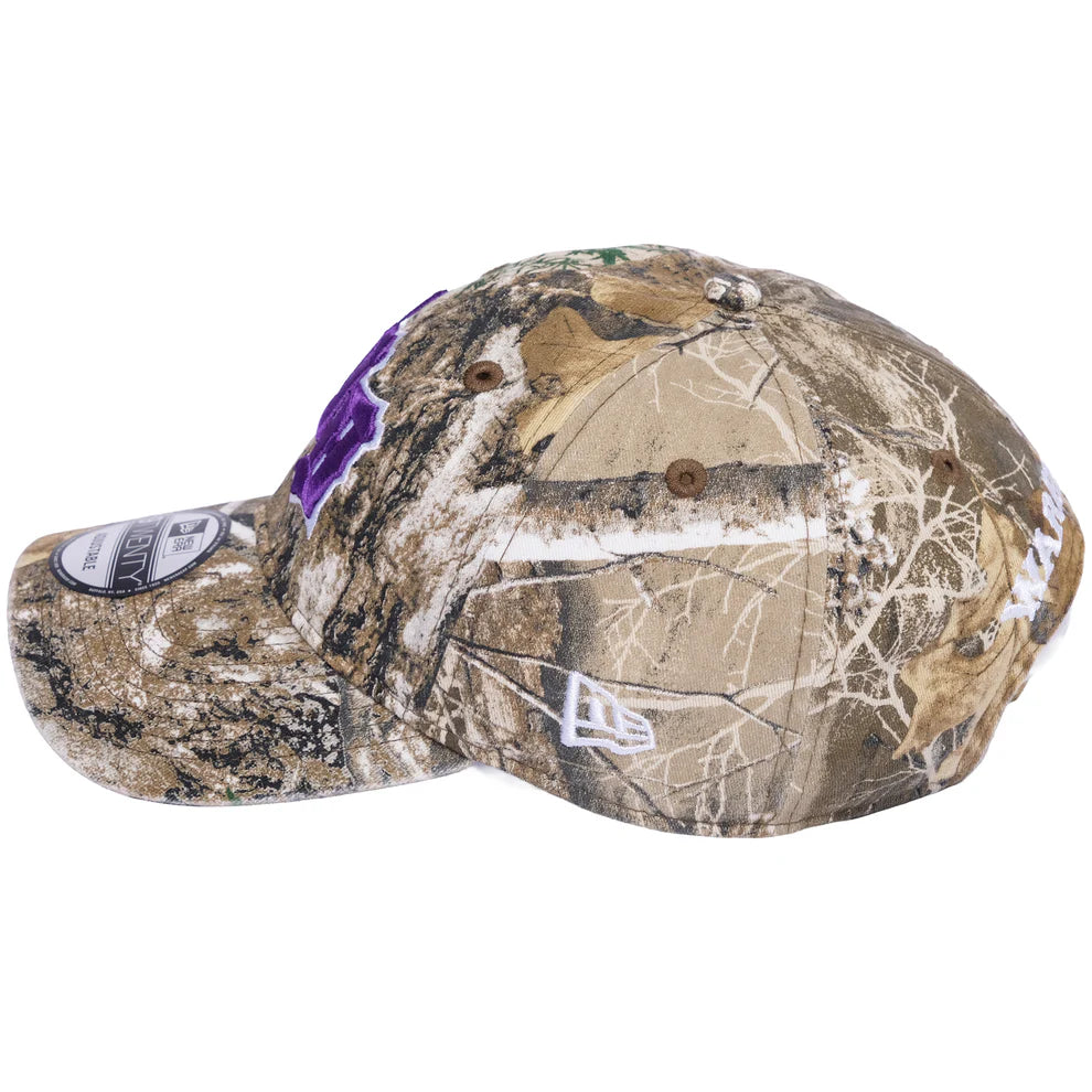 108WAREHOUSE x New Era - 9TWENTY Team Logo Cap (realtree camo purple)