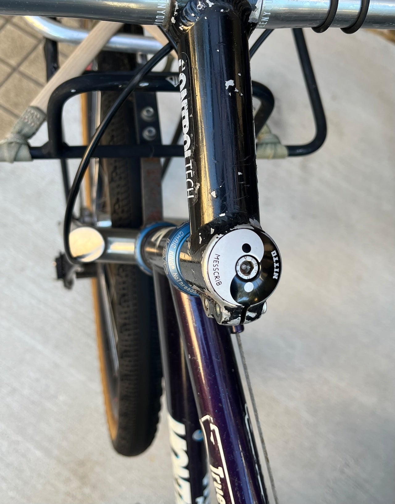 Nitto x Mess Crib Tokyo "Yin Yang Top Cap" (red)