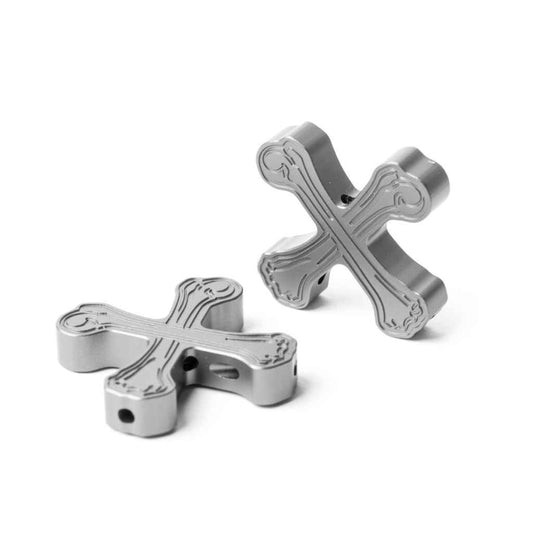 Boneshaker MTB - Crossbone Cable Hangers (silver)