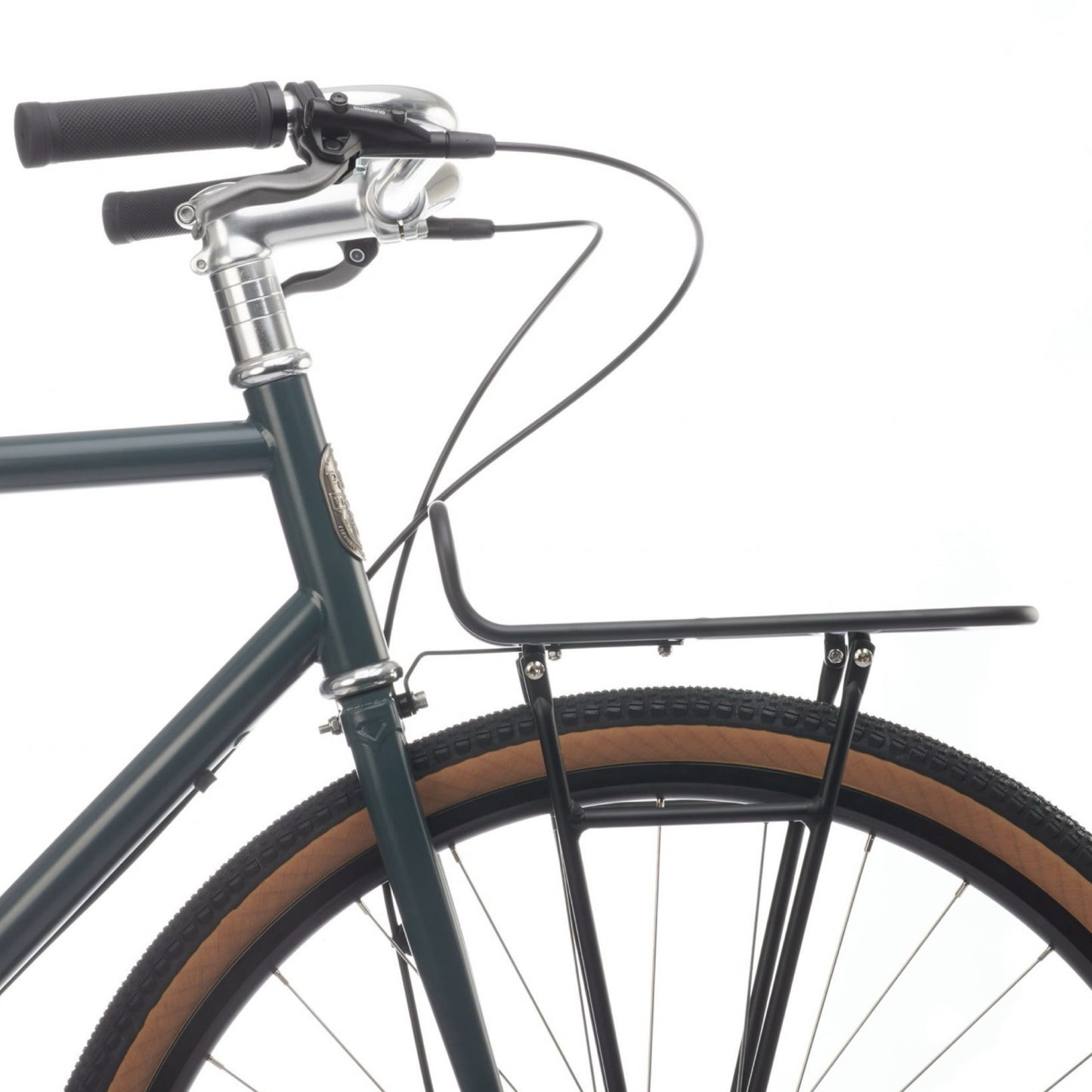 PELAGO - Commuter Front Rack Aluminum Large (black)