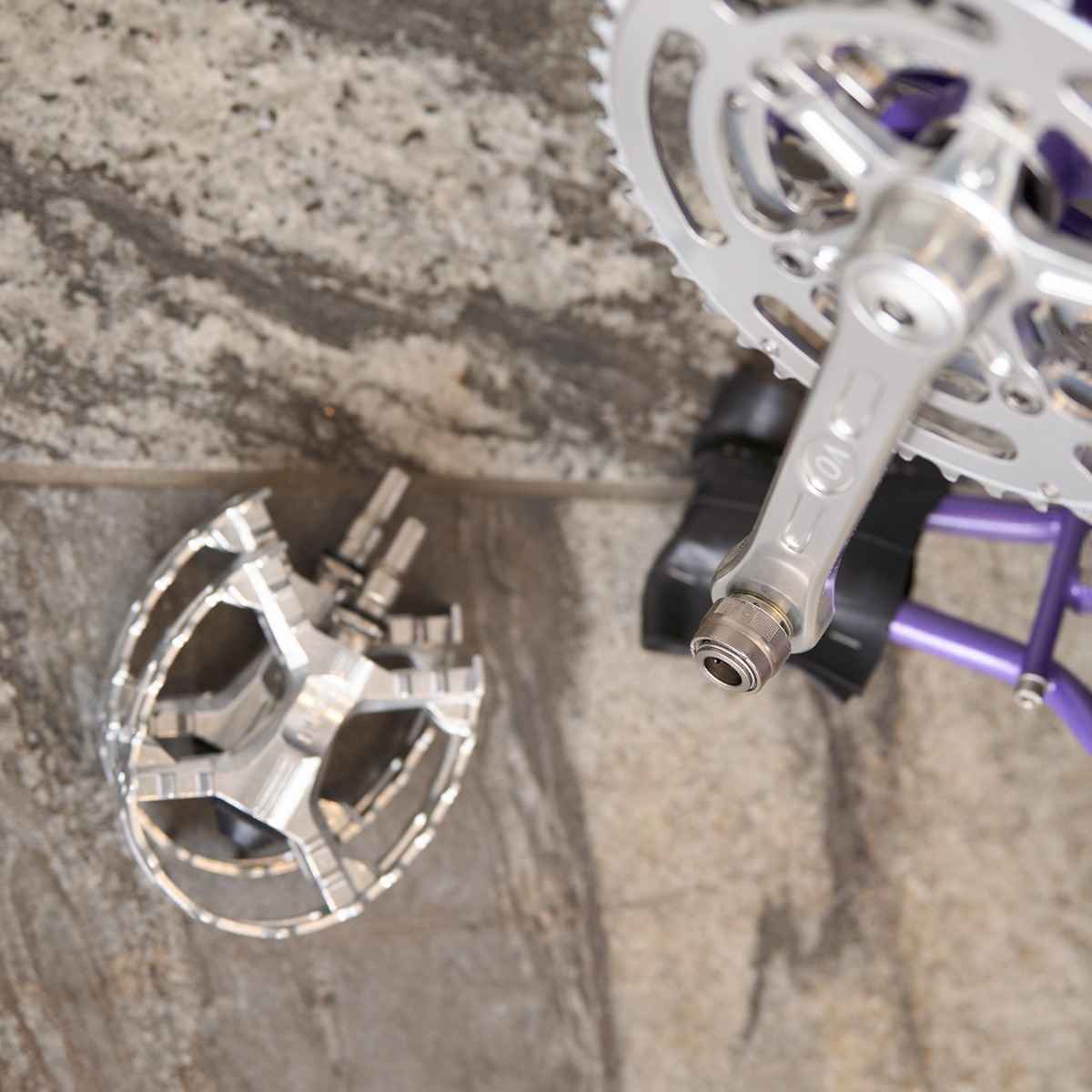MKS XC-III ezy superior（Black/Silver） MKS - XC-III Ezy superior pedal (silver) – Bicycleboys Clubhouse